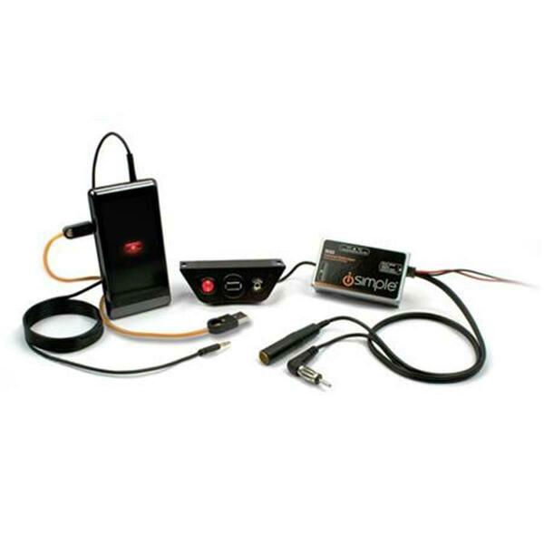 Aamp Of America TranzIt USB Universal Audio Integration Kit for MP3 Players Smartphones IS32